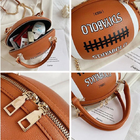 Cross Body Football Purse