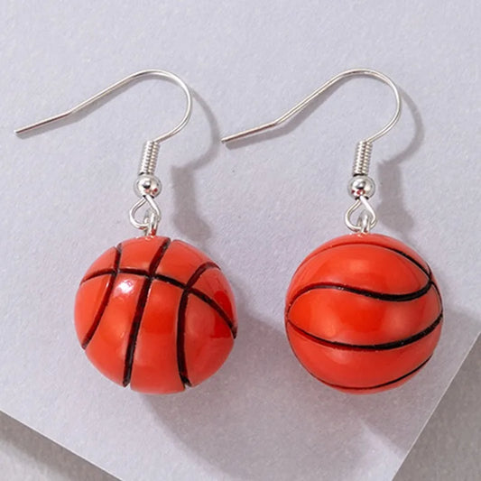 Basketball Earrings