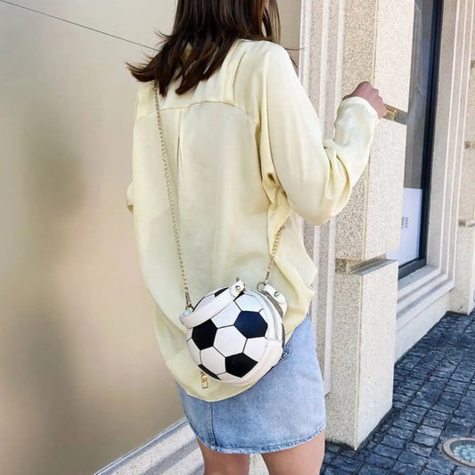 Cross Body Soccer Ball Purse